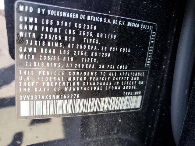 Photo 12 VIN: 3VV3B7AX9NM159276 - VOLKSWAGEN TIGUAN 