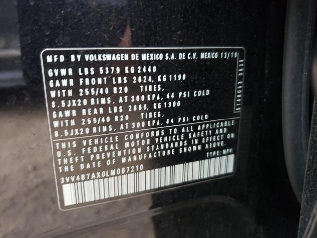 Photo 9 VIN: 3VV4B7AX0LM087210 - VOLKSWAGEN TIGUAN SEL 