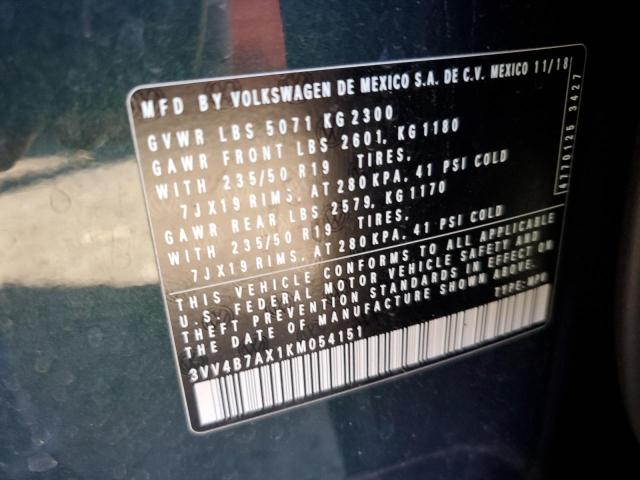 Photo 12 VIN: 3VV4B7AX1KM054151 - VOLKSWAGEN TIGUAN 