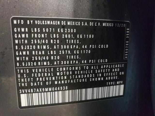 Photo 11 VIN: 3VV4B7AX9MM044938 - VOLKSWAGEN TIGUAN SEL 