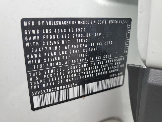 Photo 11 VIN: 3VV5X7B23RM046684 - VOLKSWAGEN TAOS S 