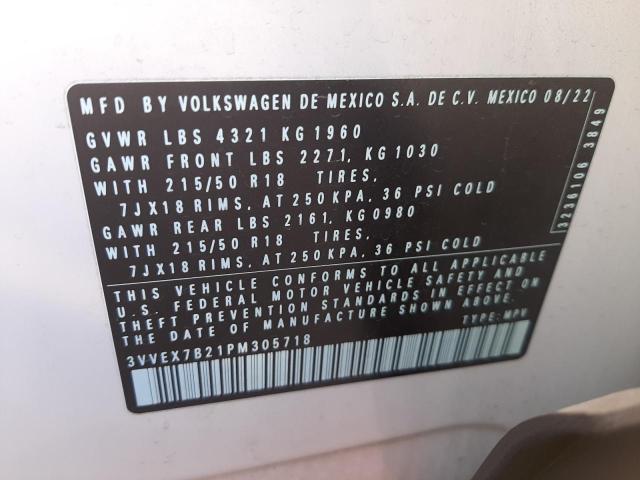 Photo 12 VIN: 3VVEX7B21PM305718 - VOLKSWAGEN TAOS SE 