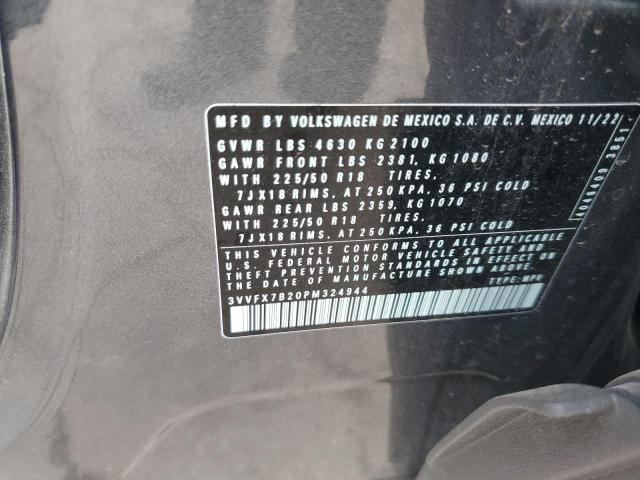 Photo 11 VIN: 3VVFX7B20PM324944 - VOLKSWAGEN TAOS S 