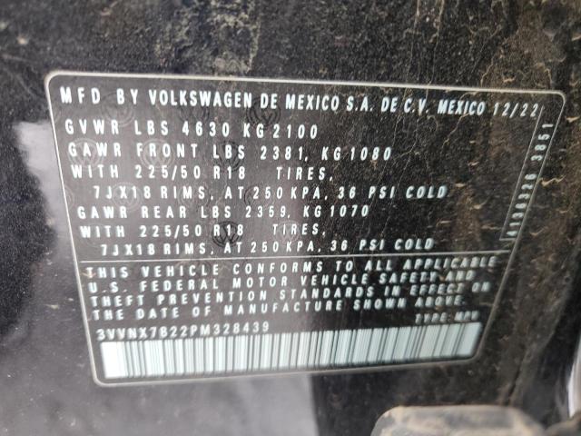 Photo 12 VIN: 3VVNX7B22PM328439 - VOLKSWAGEN TAOS SE 