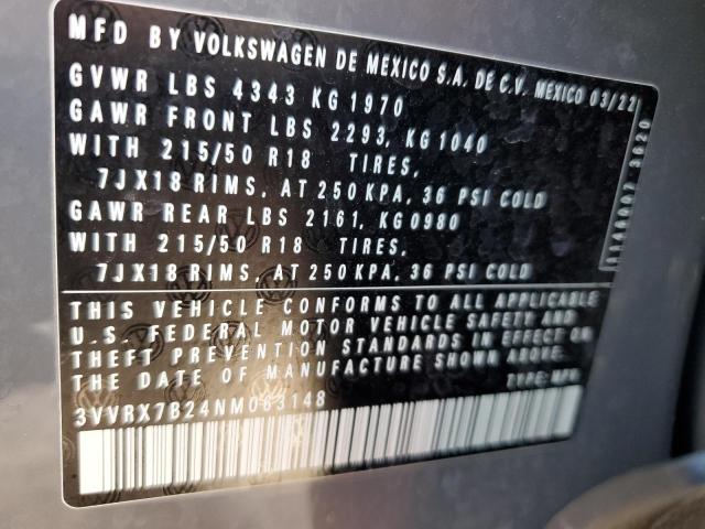 Photo 13 VIN: 3VVRX7B24NM063148 - VOLKSWAGEN TAOS SE 