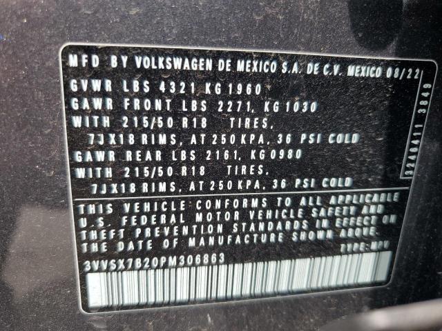 Photo 12 VIN: 3VVSX7B20PM306863 - VOLKSWAGEN TAOS SE 