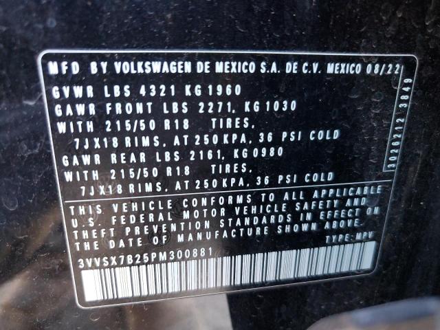 Photo 11 VIN: 3VVSX7B25PM300881 - VOLKSWAGEN TAOS SE 