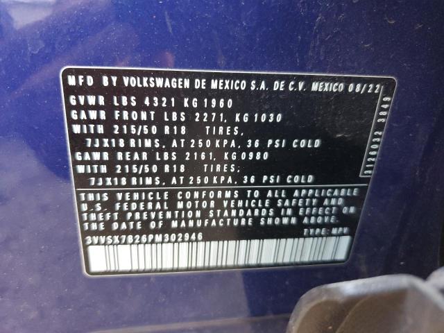 Photo 12 VIN: 3VVSX7B26PM302946 - VOLKSWAGEN TAOS SE 