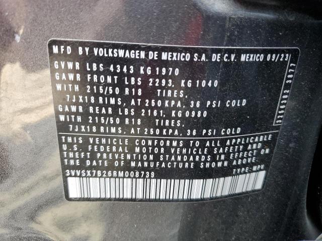 Photo 12 VIN: 3VVSX7B26RM008739 - VOLKSWAGEN TAOS SE 