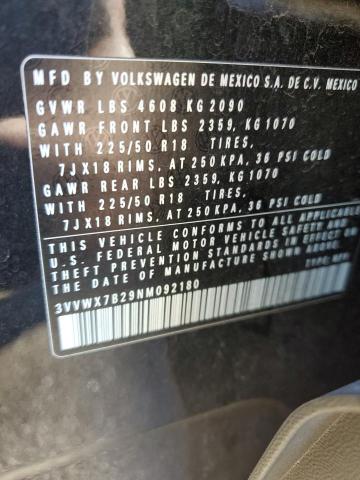 Photo 12 VIN: 3VVWX7B29NM092180 - VOLKSWAGEN TAOS SE 