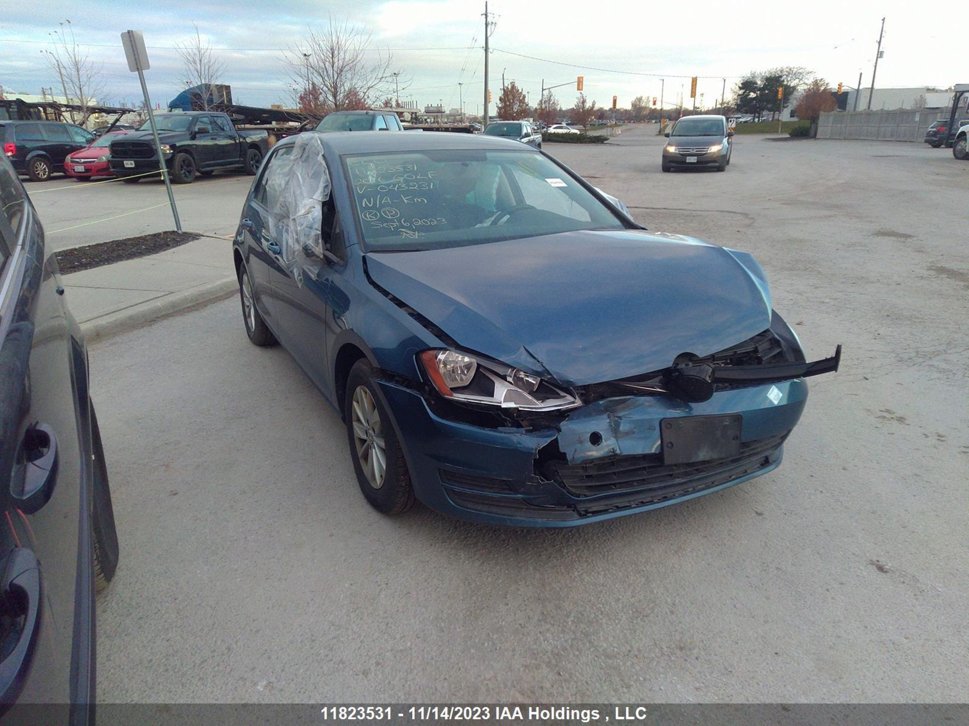 Photo 0 VIN: 3VW117AU1GM043231 - VOLKSWAGEN GOLF 