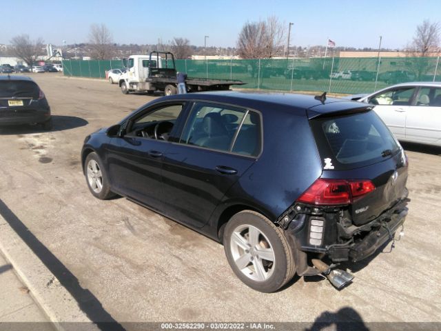 Photo 2 VIN: 3VW117AU2HM014256 - VOLKSWAGEN GOLF 