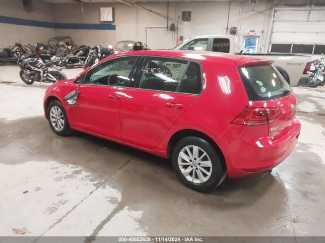 Photo 2 VIN: 3VW117AU4HM031267 - VOLKSWAGEN GOLF 