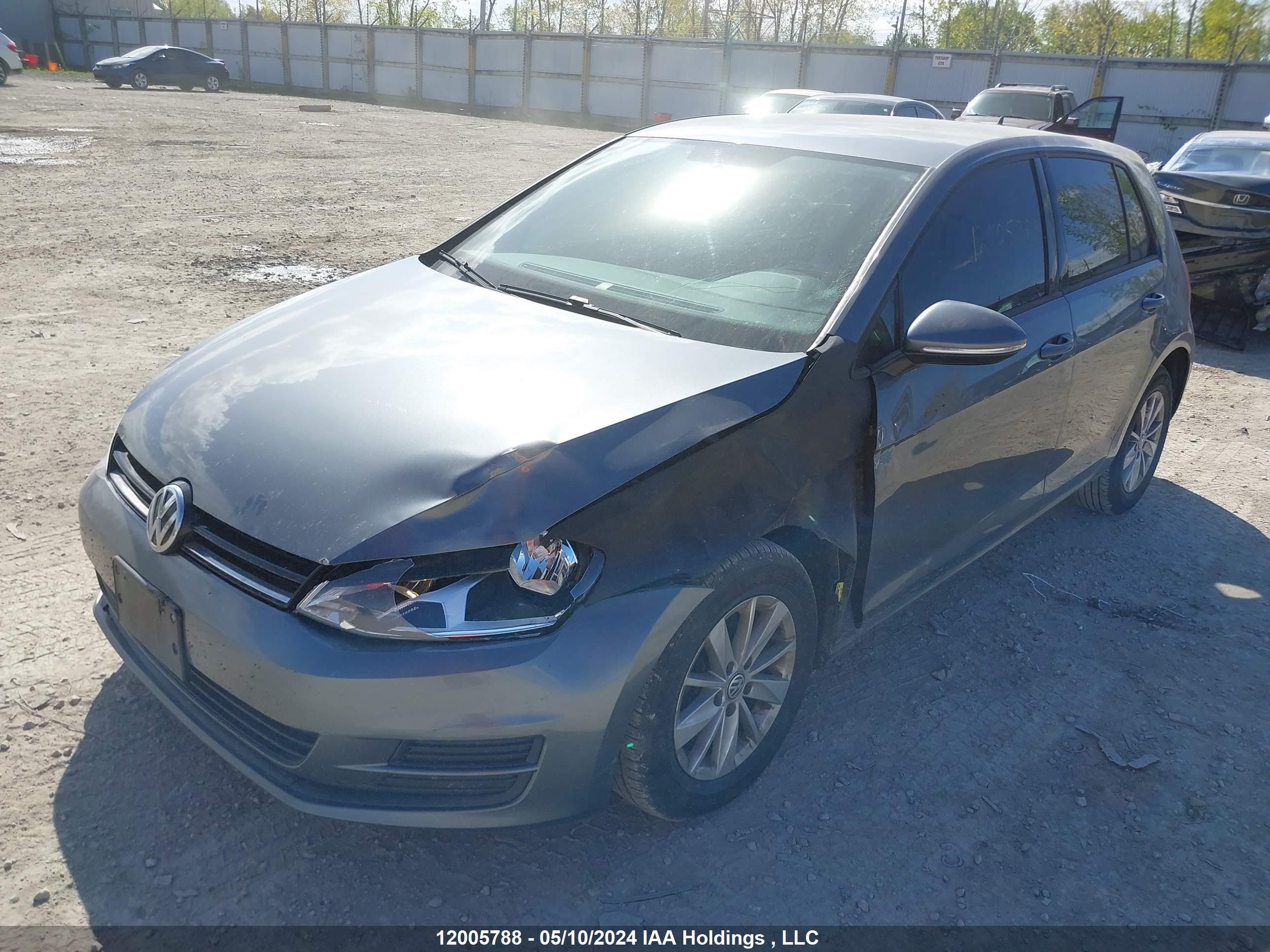 Photo 1 VIN: 3VW117AU5FM030691 - VOLKSWAGEN GOLF 