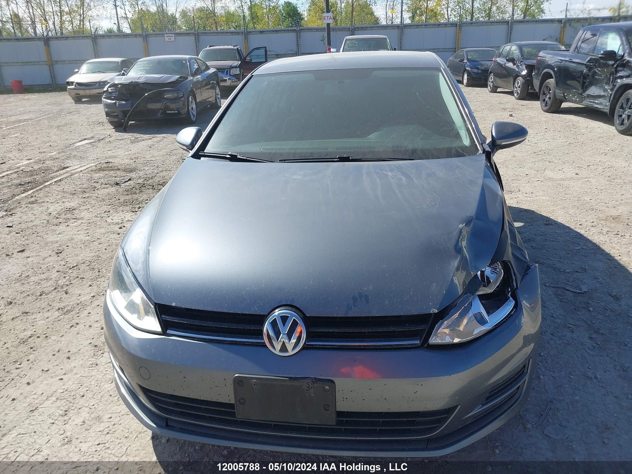 Photo 11 VIN: 3VW117AU5FM030691 - VOLKSWAGEN GOLF 