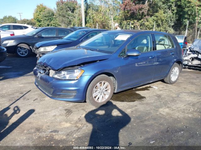 Photo 1 VIN: 3VW117AU9HM032849 - VOLKSWAGEN GOLF 