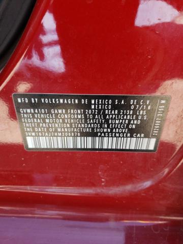 Photo 11 VIN: 3VW167AJ7HM206876 - VOLKSWAGEN JETTA 