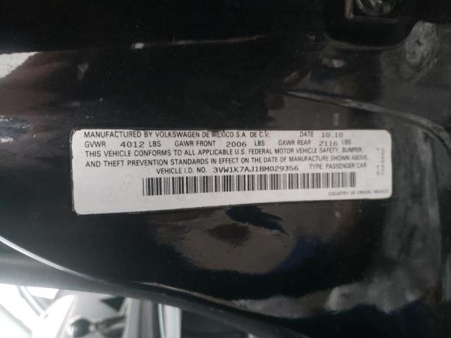 Photo 9 VIN: 3VW1K7AJ1BM029356 - VOLKSWAGEN JETTA BASE 