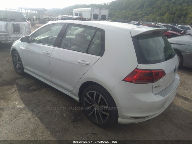 Photo 2 VIN: 3VW217AU0FM007372 - VOLKSWAGEN GOLF 