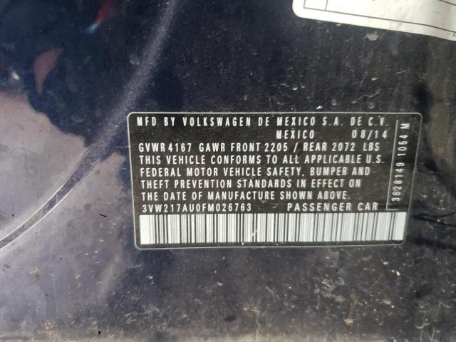 Photo 11 VIN: 3VW217AU0FM026763 - ACURA 1.6 EL PRE 