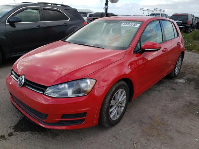 Photo 1 VIN: 3VW217AU0GM010421 - VOLKSWAGEN GOLF 