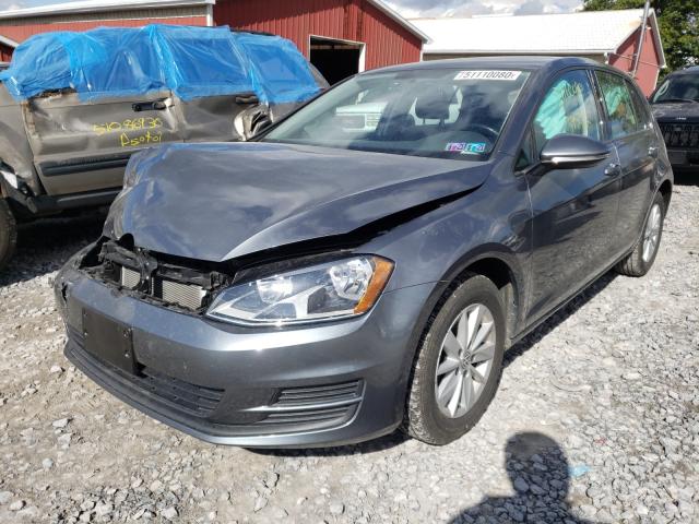 Photo 1 VIN: 3VW217AU0HM032579 - VOLKSWAGEN GOLF 