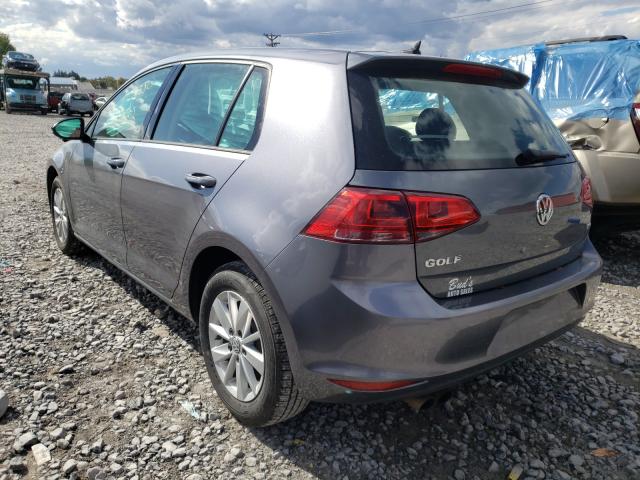 Photo 2 VIN: 3VW217AU0HM032579 - VOLKSWAGEN GOLF 