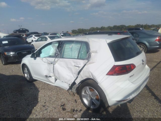 Photo 2 VIN: 3VW217AU0HM062987 - VOLKSWAGEN GOLF 