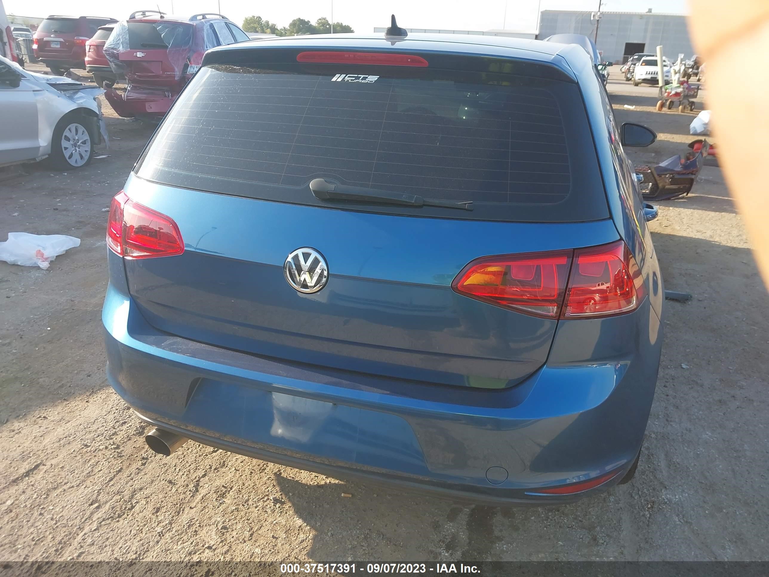 Photo 15 VIN: 3VW217AU0HM071804 - VOLKSWAGEN GOLF 