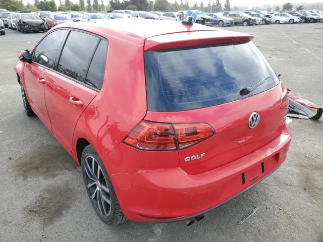 Photo 1 VIN: 3VW217AU1FM018123 - VOLKSWAGEN GOLF 