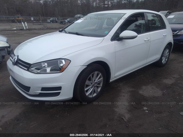 Photo 1 VIN: 3VW217AU1FM104287 - VOLKSWAGEN GOLF 