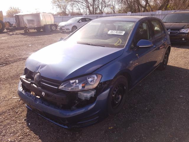 Photo 1 VIN: 3VW217AU1GM045663 - VOLKSWAGEN GOLF 