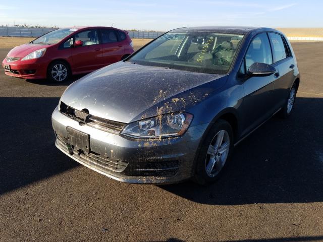 Photo 1 VIN: 3VW217AU1HM018609 - VOLKSWAGEN GOLF S 