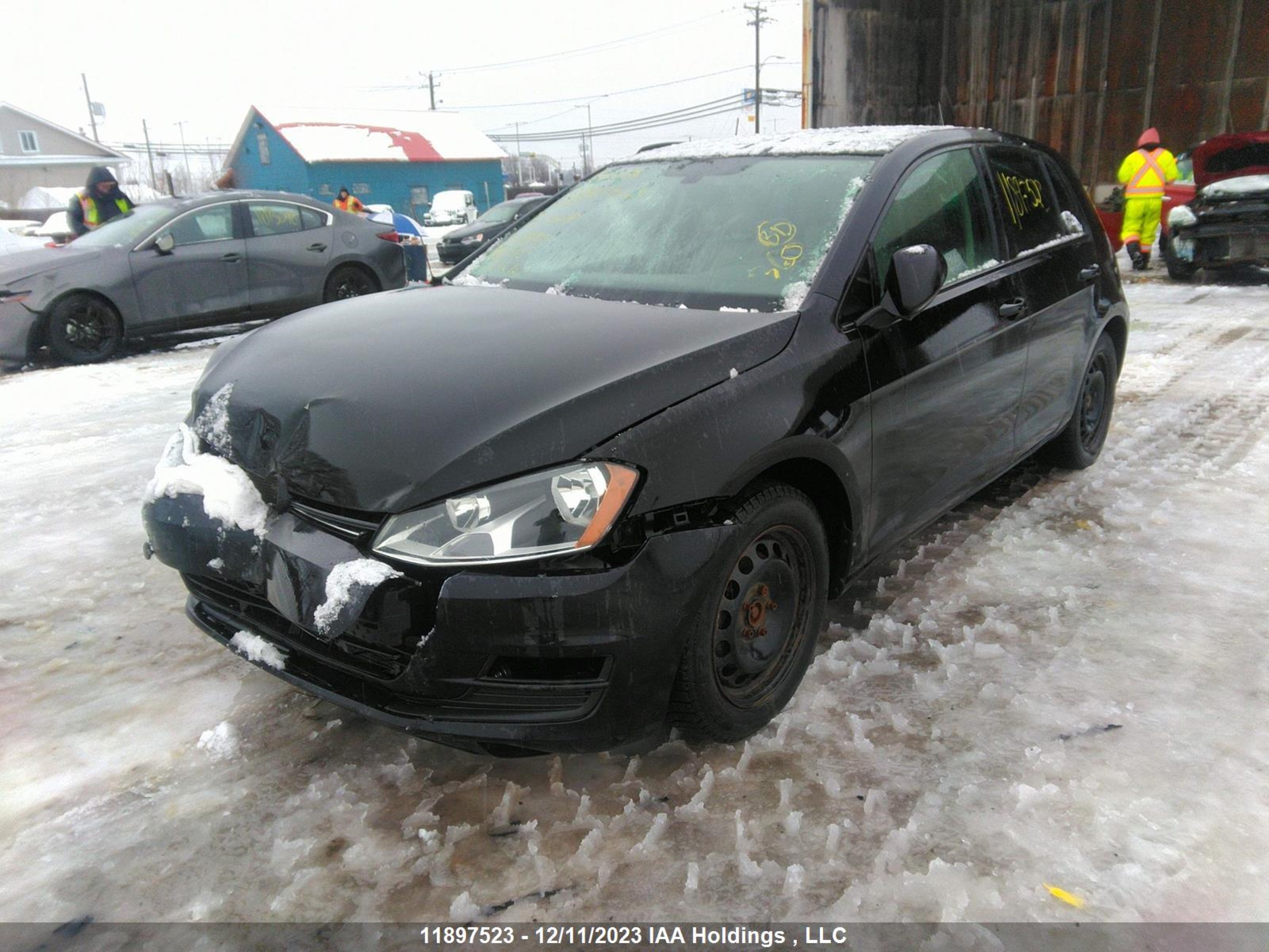 Photo 1 VIN: 3VW217AU1HM046717 - VOLKSWAGEN GOLF 