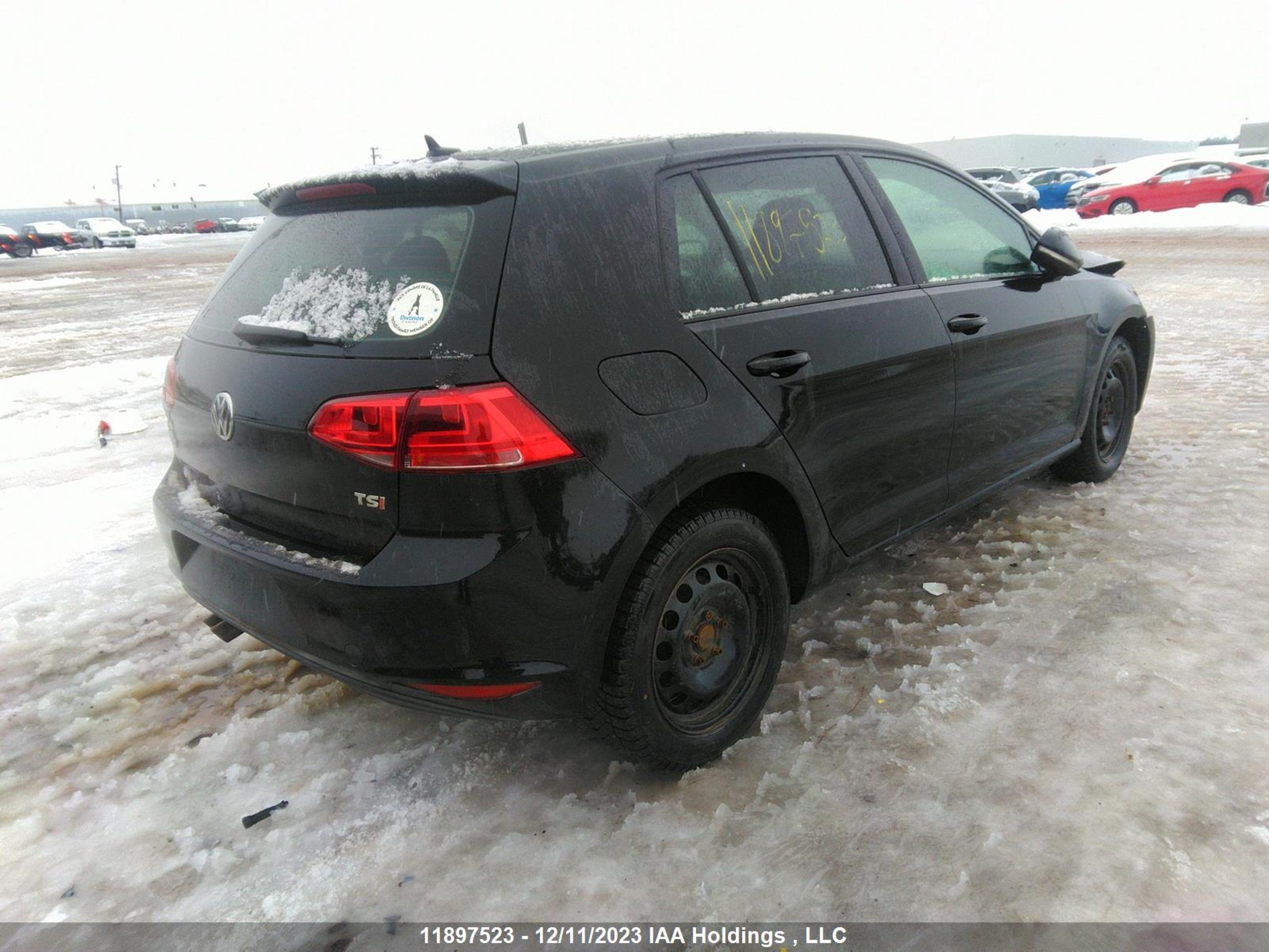 Photo 3 VIN: 3VW217AU1HM046717 - VOLKSWAGEN GOLF 