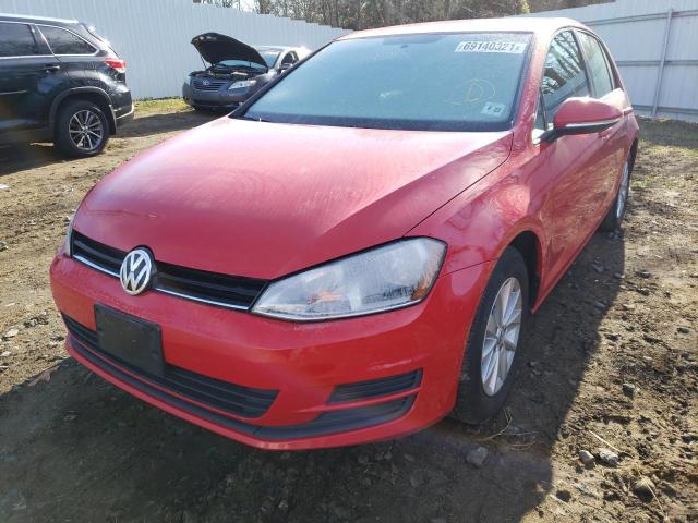 Photo 1 VIN: 3VW217AU1HM061024 - VOLKSWAGEN GOLF 