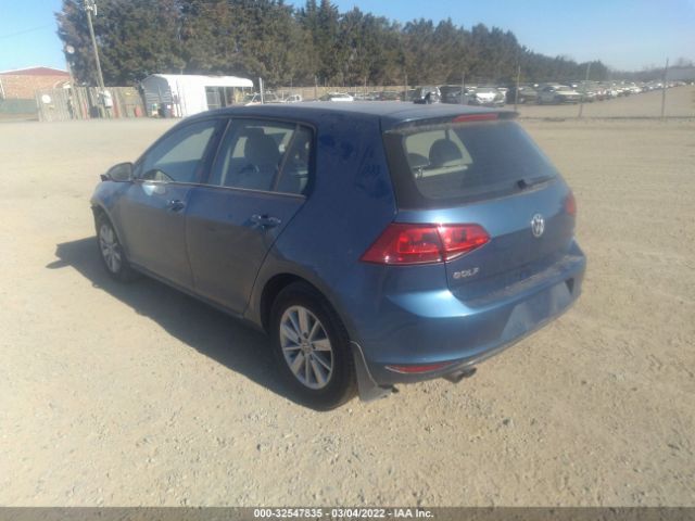 Photo 2 VIN: 3VW217AU1HM067132 - VOLKSWAGEN GOLF 