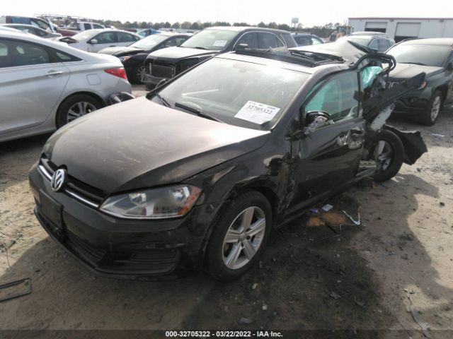 Photo 1 VIN: 3VW217AU2HM011586 - VOLKSWAGEN GOLF 