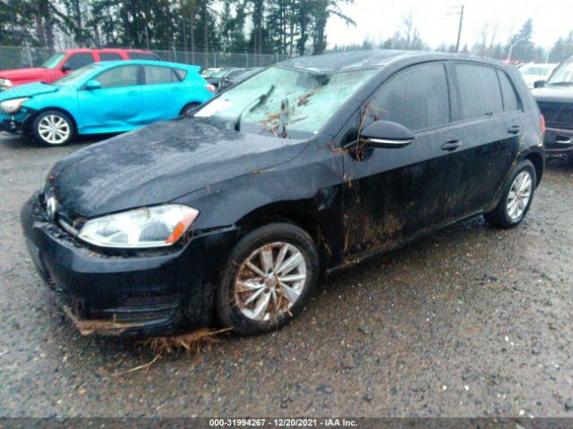 Photo 1 VIN: 3VW217AU2HM029280 - VOLKSWAGEN GOLF 