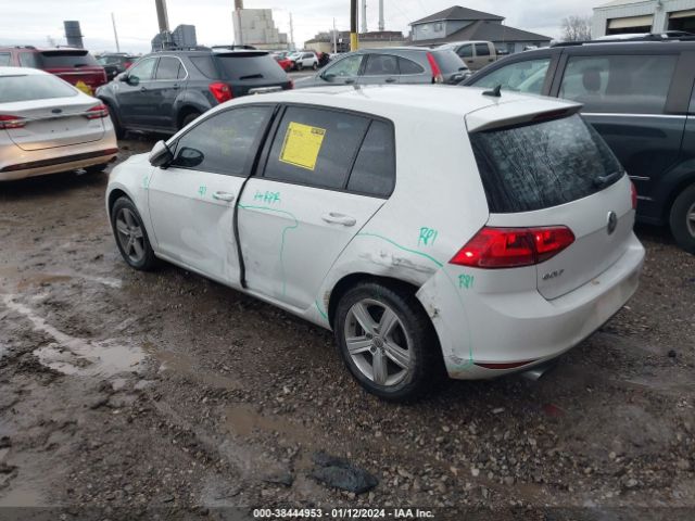 Photo 2 VIN: 3VW217AU2HM033104 - VOLKSWAGEN GOLF 