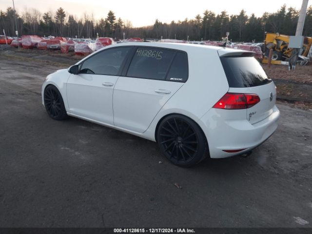 Photo 2 VIN: 3VW217AU2HM037153 - VOLKSWAGEN GOLF 