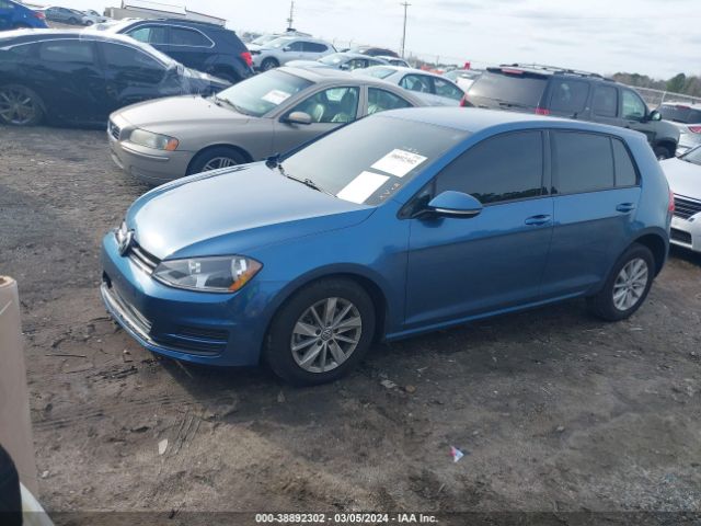 Photo 1 VIN: 3VW217AU3HM016635 - VOLKSWAGEN GOLF 