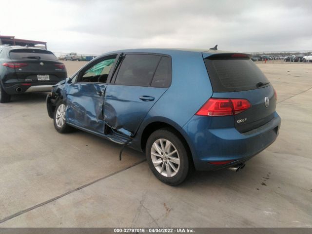 Photo 2 VIN: 3VW217AU3HM042037 - VOLKSWAGEN GOLF 