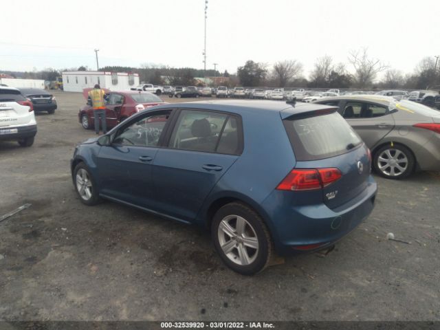 Photo 2 VIN: 3VW217AU3HM075961 - VOLKSWAGEN GOLF 