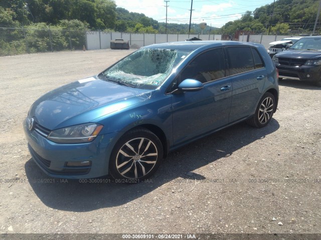 Photo 1 VIN: 3VW217AU4FM041671 - VOLKSWAGEN GOLF 