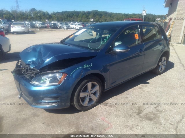 Photo 1 VIN: 3VW217AU4HM040491 - VOLKSWAGEN GOLF 