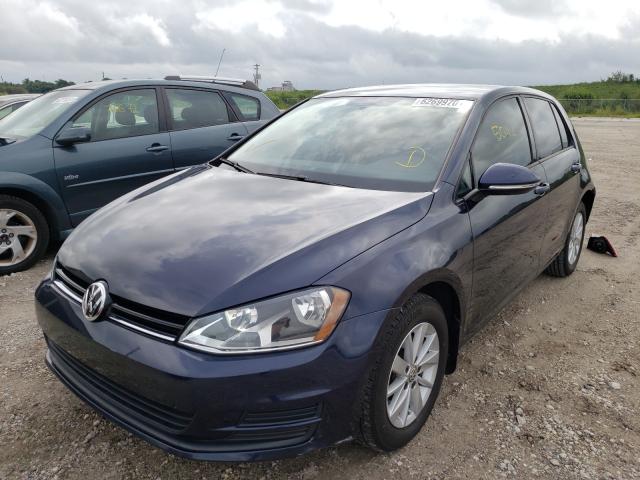 Photo 1 VIN: 3VW217AU4HM045853 - VOLKSWAGEN GOLF 