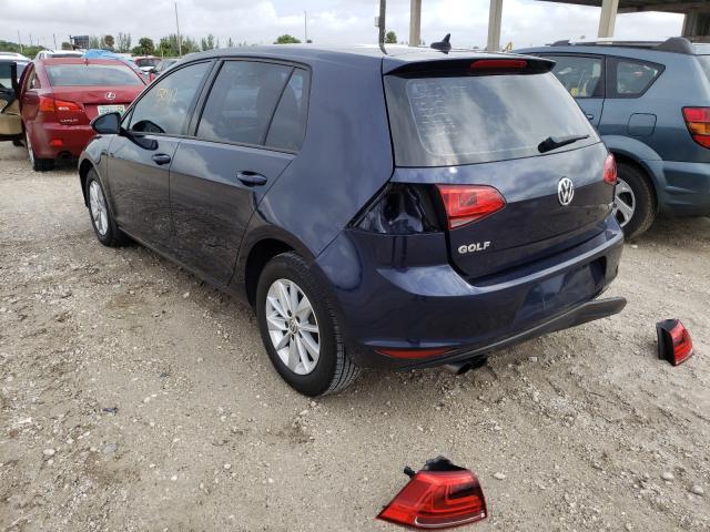 Photo 2 VIN: 3VW217AU4HM045853 - VOLKSWAGEN GOLF 