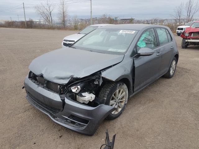 Photo 1 VIN: 3VW217AU4HM046727 - VOLKSWAGEN GOLF 