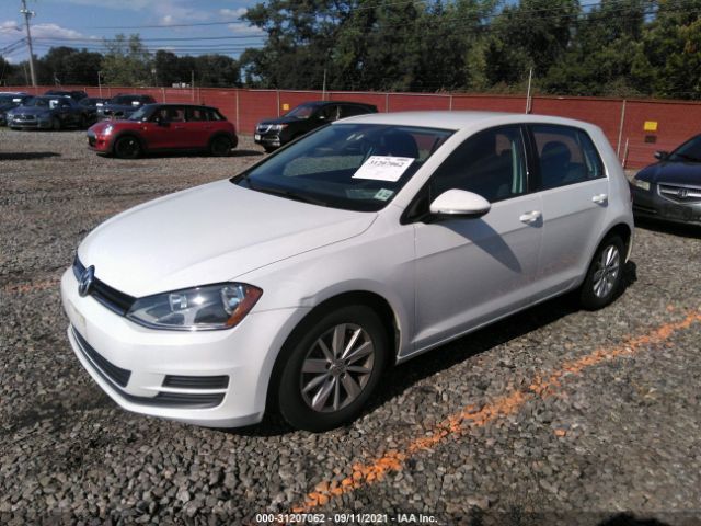 Photo 1 VIN: 3VW217AU4HM053824 - VOLKSWAGEN GOLF 